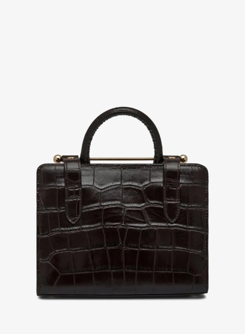 Strathberry  Large Mini Tote in Embossed for Women | Best Price UAE